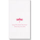 Grosgrain White Caspari Guest Towels Image 2 of 2